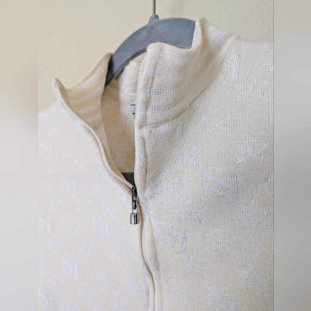 St. John Sport Zip Cardigan